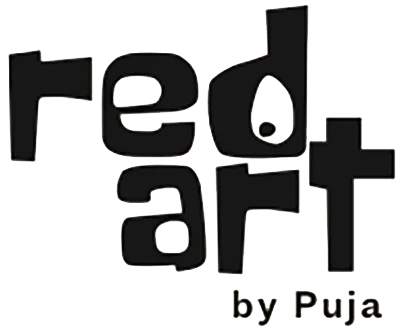 Red Art by Puja